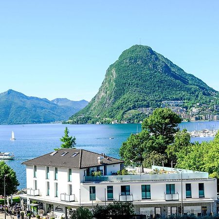 Apartment Residenza Cassarate Lago-1 Lugano Eksteriør billede